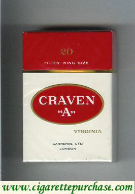 Craven A Virginia Cigarettes